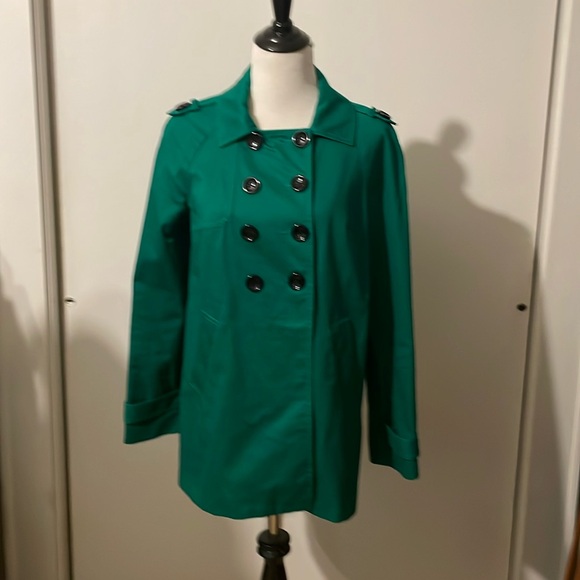 Daisy Fuentes Green Jacket - Picture 1 of 9